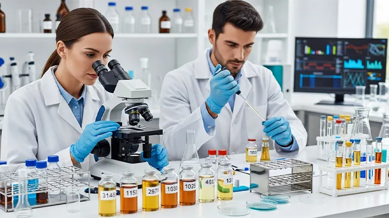 تشخیص پودر چربی امگا3 خالص