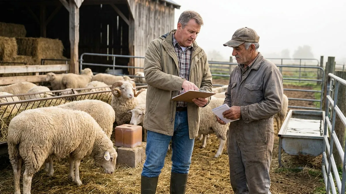 بهترین خوراک برای بره پرواری